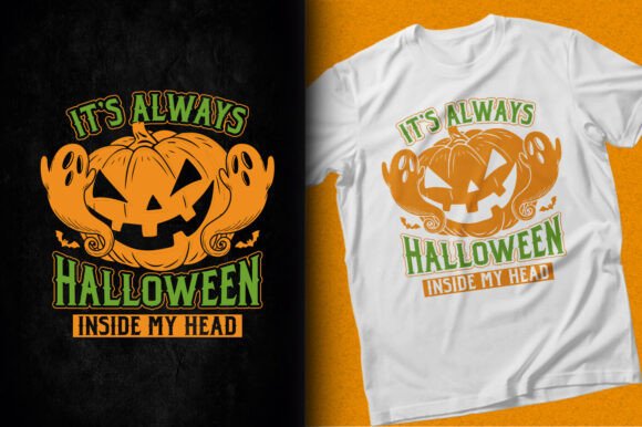 It's Always Halloween Pumpkin T-Shirts